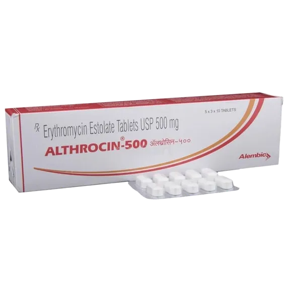 althrocin 500mg tablet 10's